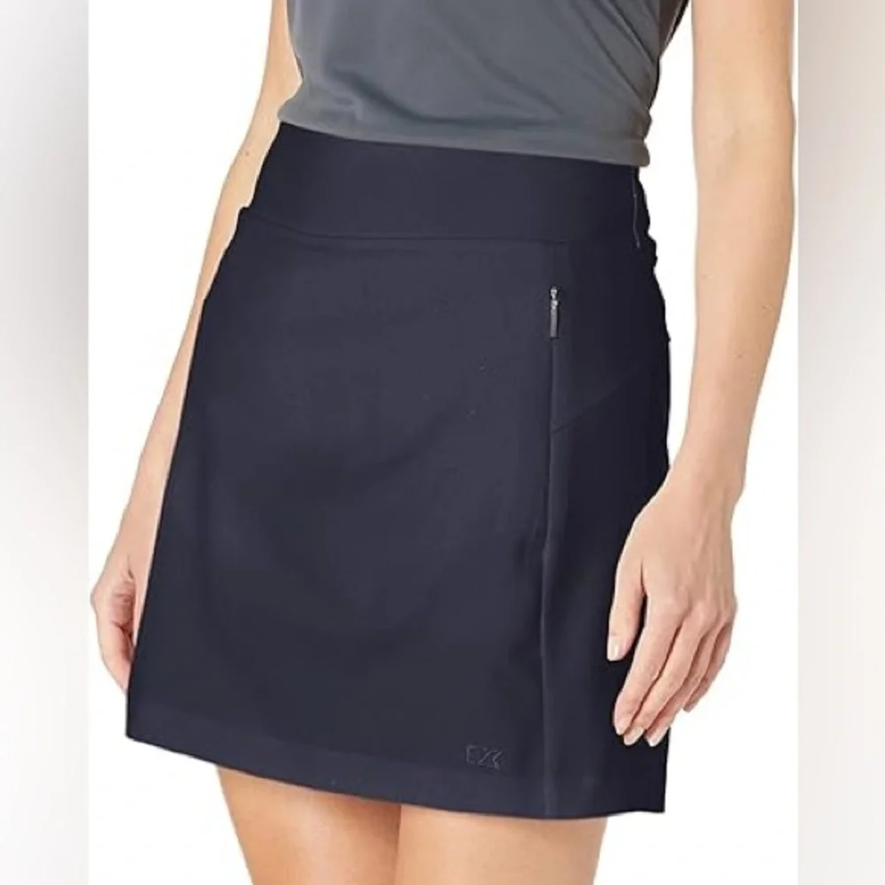 Cutter & Buck Women's Moisture Wicking Pacific Pull-on Skort with Pockets